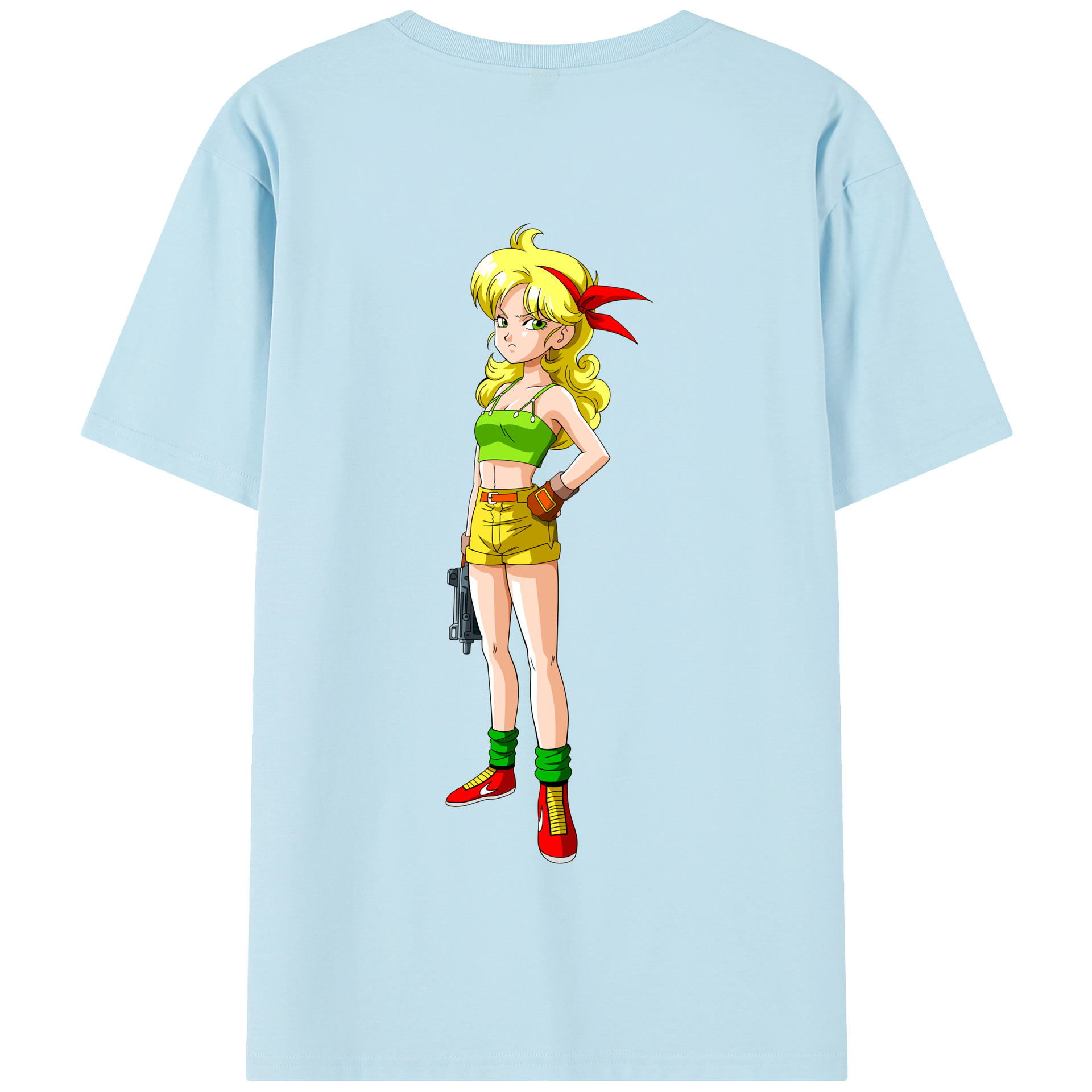（画像用） ドラゴンボール DRAGON BALL 綿100％半袖Tシャツ（背面プリント）
